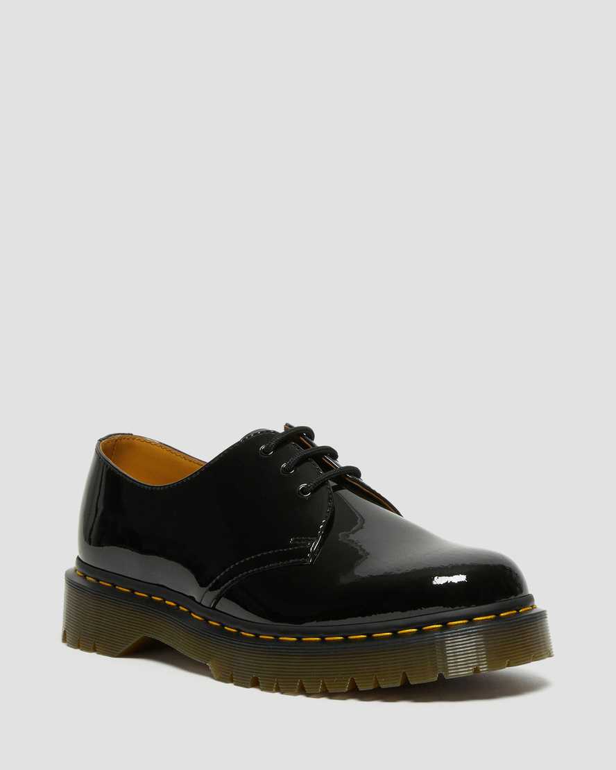 Dr. Martens 1461 Bex Patent Deri Kadın Oxford Ayakkabı - Ayakkabı Siyah |THKMS7450|